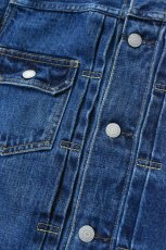 画像10: SCYE BASICS (サイベーシックス) Selvedge Denim Jacket Type2 Used Wash [INDIGO] (10)