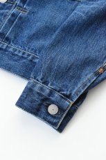画像12: SCYE BASICS (サイベーシックス) Selvedge Denim Jacket Type2 Used Wash [INDIGO] (12)