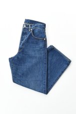 画像1: SCYE BASICS (サイベーシックス) Selvedge Denim Wide Leg Jeans Used Wash [INDIGO] (1)