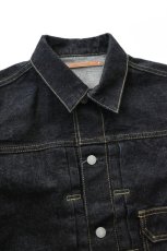 画像3: SCYE BASICS (サイベーシックス) Selvedge Denim Jacket Type1 [INDIGO] (3)