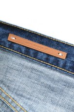 画像7: SCYE BASICS (サイベーシックス) Selvedge Denim Wide Leg Jeans Used Wash [INDIGO] (7)