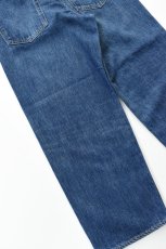 画像14: SCYE BASICS (サイベーシックス) Selvedge Denim Wide Leg Jeans Used Wash [INDIGO] (14)