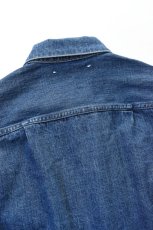 画像14: SCYE BASICS (サイベーシックス) Selvedge Denim Jacket Type2 Used Wash [INDIGO] (14)
