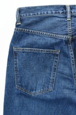 画像13: SCYE BASICS (サイベーシックス) Selvedge Denim Wide Leg Jeans Used Wash [INDIGO] (13)