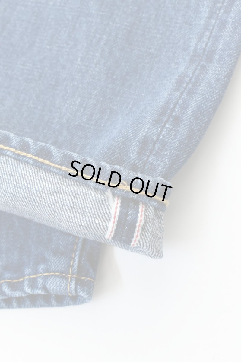 画像17: SCYE BASICS (サイベーシックス) Selvedge Denim Wide Leg Jeans Used Wash [INDIGO] (17)