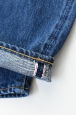 画像10: SCYE BASICS (サイベーシックス) Selvedge Denim Wide Leg Jeans Used Wash [INDIGO] (10)