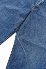 画像8: SCYE BASICS (サイベーシックス) Selvedge Denim Wide Leg Jeans Used Wash [INDIGO] (8)
