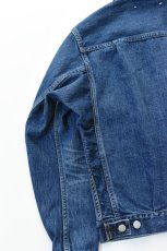 画像15: SCYE BASICS (サイベーシックス) Selvedge Denim Jacket Type2 Used Wash [INDIGO] (15)