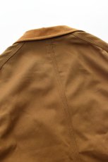 画像14: SCYE BASICS (サイベーシックス) Stretch Cotton Duck Chore Coat [CINNAMON] (14)