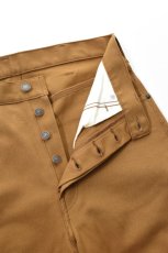 画像6: SCYE BASICS (サイベーシックス) Stretch Cotton Duck Carpenter Pants [CINNAMON] (6)