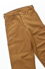 画像3: SCYE BASICS (サイベーシックス) Stretch Cotton Duck Carpenter Pants [CINNAMON] (3)