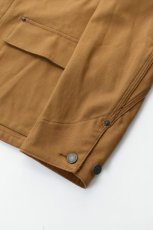 画像11: SCYE BASICS (サイベーシックス) Stretch Cotton Duck Chore Coat [CINNAMON] (11)