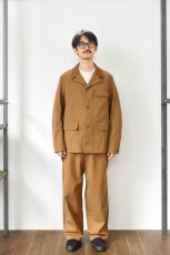 画像6: SCYE BASICS (サイベーシックス) Stretch Cotton Duck Carpenter Pants [CINNAMON] (6)