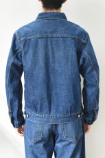 画像5: SCYE BASICS (サイベーシックス) Selvedge Denim Jacket Type2 Used Wash [INDIGO] (5)
