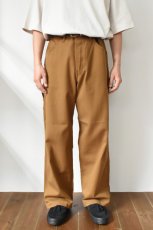 画像3: SCYE BASICS (サイベーシックス) Stretch Cotton Duck Carpenter Pants [CINNAMON] (3)