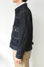 画像4: SCYE BASICS (サイベーシックス) Selvedge Denim Jacket Type1 [INDIGO] (4)