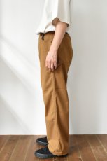 画像4: SCYE BASICS (サイベーシックス) Stretch Cotton Duck Carpenter Pants [CINNAMON] (4)