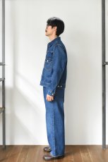 画像8: SCYE BASICS (サイベーシックス) Selvedge Denim Jacket Type2 Used Wash [INDIGO] (8)