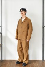 画像7: SCYE BASICS (サイベーシックス) Stretch Cotton Duck Carpenter Pants [CINNAMON] (7)