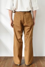 画像5: SCYE BASICS (サイベーシックス) Stretch Cotton Duck Carpenter Pants [CINNAMON] (5)