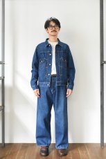 画像11: SCYE BASICS (サイベーシックス) Selvedge Denim Jacket Type2 Used Wash [INDIGO] (11)