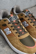 画像15: New Balance (ニューバランス) NB Numeric Andrew Reynolds 933 [BROWN/GREY] (15)
