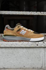 画像8: New Balance (ニューバランス) NB Numeric Andrew Reynolds 933 [BROWN/GREY] (8)