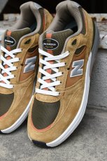 画像2: New Balance (ニューバランス) NB Numeric Andrew Reynolds 933 [BROWN/GREY] (2)