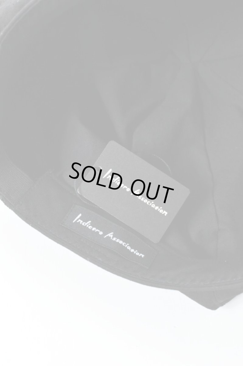 画像7: Indietro Association (インディエトロアソシエーション) 8 Panel Beret [BLACK] (7)