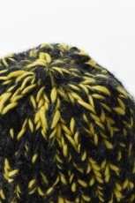 画像4: Indietro Association (インディエトロアソシエーション) Roll Knit Cap [YELLOW] (4)