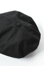 画像4: Indietro Association (インディエトロアソシエーション) 8 Panel Beret [BLACK] (4)