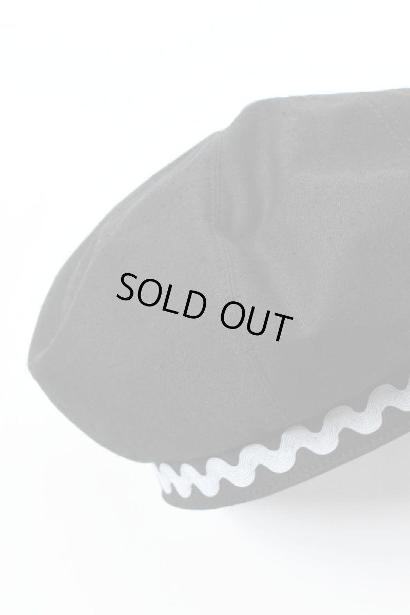 画像2: Indietro Association (インディエトロアソシエーション) 8 Panel Beret [BLACK] (2)