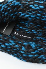 画像5: Indietro Association (インディエトロアソシエーション) Roll Knit Cap [BLUE] (5)