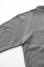 画像20: Behind The River (ビハインドザリバー) OAXACA Jalieza Weaving Tape Sweat Cardigan [GRAY] (20)