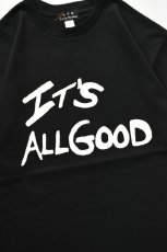 画像9: Behind The River (ビハインドザリバー) Tubular L/S Tee It's ALL GOOD [BLACK] (9)
