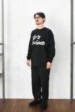 画像5: Behind The River (ビハインドザリバー) Tubular L/S Tee It's ALL GOOD [BLACK] (5)