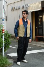 画像16: L.L.Bean (エルエルビーン) Double L Upland Hunter's Vest [DARK KHAKI/HUNTER ORANGE] (16)