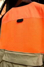 画像9: L.L.Bean (エルエルビーン) Double L Upland Hunter's Vest [DARK KHAKI/HUNTER ORANGE] (9)