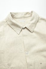 画像3: SOWBOW (ソウボウ) SOWBOW SHIRT SPORT JACKET 10oz HEMP DENIM [NATURAL] (3)