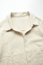 画像4: SOWBOW (ソウボウ) SOWBOW SHIRT SPORT JACKET 10oz HEMP DENIM [NATURAL] (4)