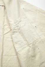 画像12: SOWBOW (ソウボウ) SOWBOW SHIRT SPORT JACKET 10oz HEMP DENIM [NATURAL] (12)