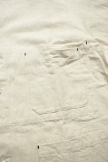画像7: SOWBOW (ソウボウ) SOWBOW SHIRT SPORT JACKET 10oz HEMP DENIM [NATURAL] (7)