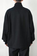 画像5: kontor (コントール) High Neck Pullover Sweat [BLACK] (5)