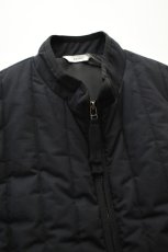 画像12: kontor (コントール) Quilting Insulation Vest [NAVY] (12)