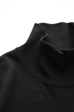 画像11: kontor (コントール) High Neck Pullover Sweat [BLACK] (11)