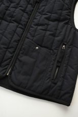 画像16: kontor (コントール) Quilting Insulation Vest [NAVY] (16)