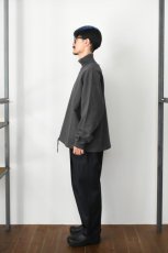 画像8: kontor (コントール) High Neck Pullover Sweat [CHARCOAL] (8)