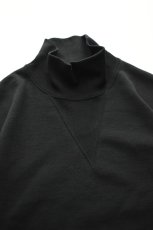 画像10: kontor (コントール) High Neck Pullover Sweat [BLACK] (10)