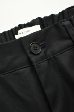 画像13: kontor (コントール) 3 Pleated Ventile Trousers [NAVY] (13)