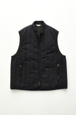 画像2: kontor (コントール) Quilting Insulation Vest [NAVY] (2)